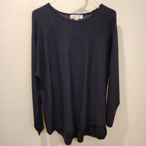 MICHAEL KORS Women's Black Pullover sweater size L - Picture 2 of 9